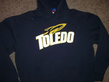 90s Mens Small Spell Out Script University of Toledo Hoodie Sweatshirt 90s Mens Small Spell Out Script University of Toledo Hoodie Sweatshirt