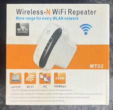 Wireless-N WiFi Repeater 300 Mbps Extend WiFi Range 