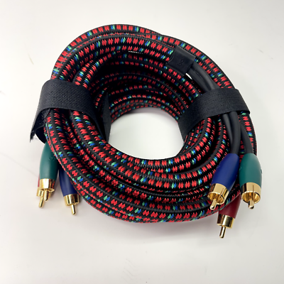 AudioQuest CinemaQuest YIQ-X Component Cable 15ft 4.5 Meter 4.5M