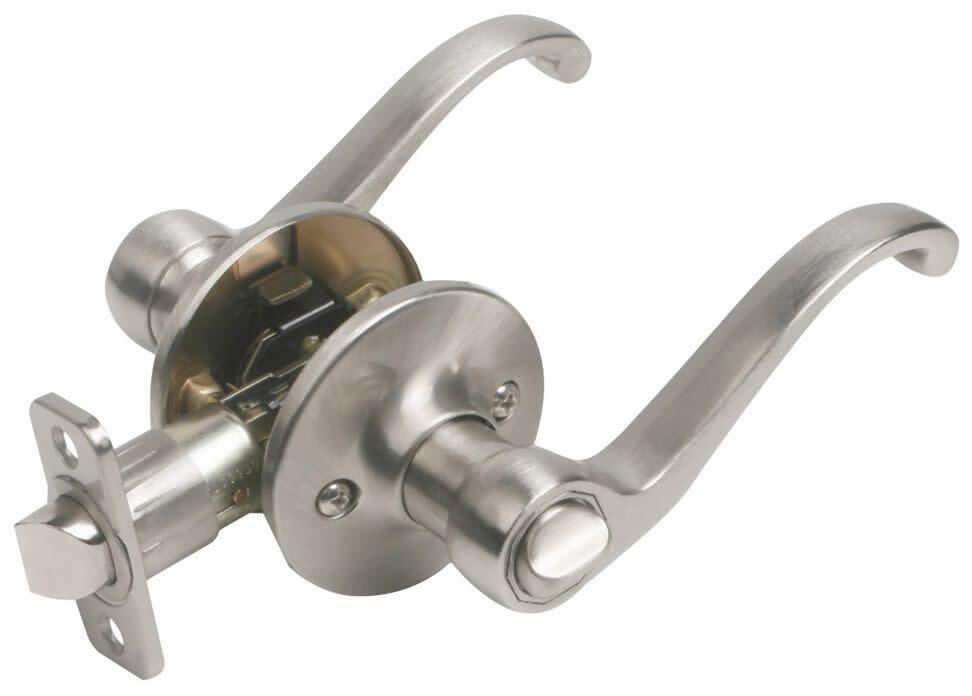 Design House 740399 Scroll Series Privacy Lever - Nickel