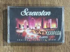 Screwston November 16 2000 The Day Houston Died Tape Cassette Dope house SEALED
