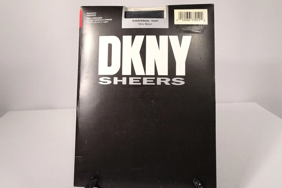 Pantimedias transparentes DKNY "Control Top muy transparentes" / Color "Infinity" / Talla alta / Nuevas con etiquetas Foto 2 de 4