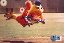 Ted Giannoulas The San Diego Chicken 4x6 Photo BAS COA Padres Picture Auto'd 496