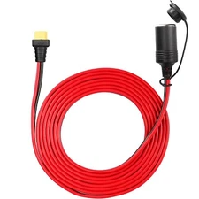 Car Cigarette Lighter Socket to XT60 Female 14AWG Auto Solar Panel Power Cable