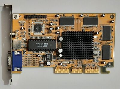 Prolink Pixelview GeForce2 MX AGP Grafikkarte (nvidia, MVGA-NVG11A, 32MB, retro)