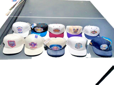 Super Bowl Hats cap NWT ABC NBC FOX CBS ESPN Sports Cowboys AFC NFC Pin XXX NFL