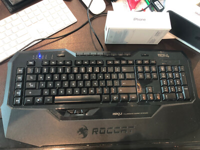 ROCCAT Isku ROC-12-721 USB Illuminated Gaming Keyboard Black