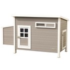 ECO Kunststoffstall Hühnerstall Kaninchenstall 137x73x83cm Stall Hühner Geflügel