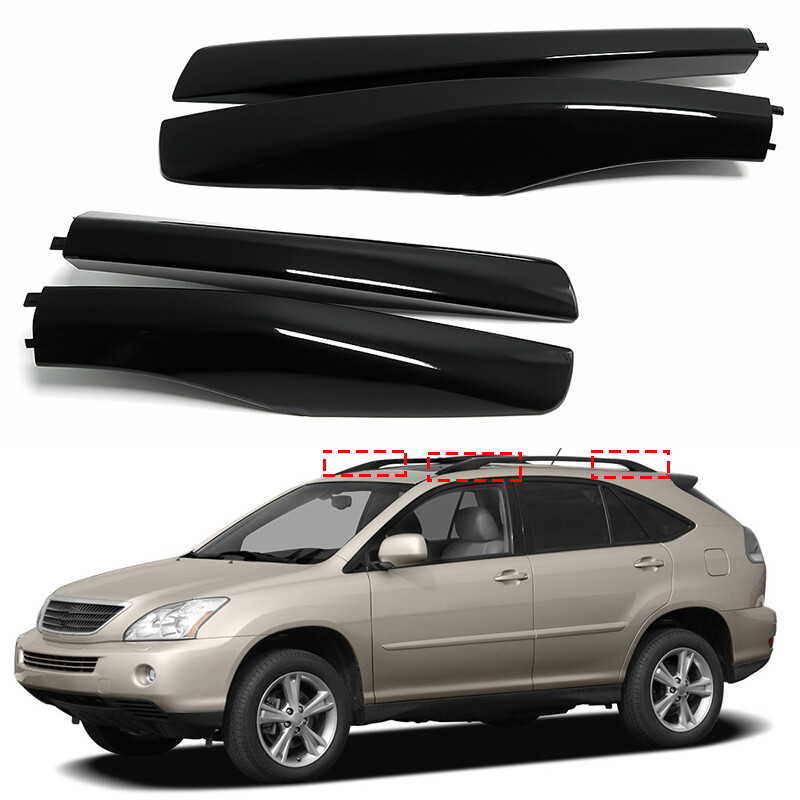 4Pcs For Lexus RX330 350 400h 2004 2005-2009 Roof Rack Rail End