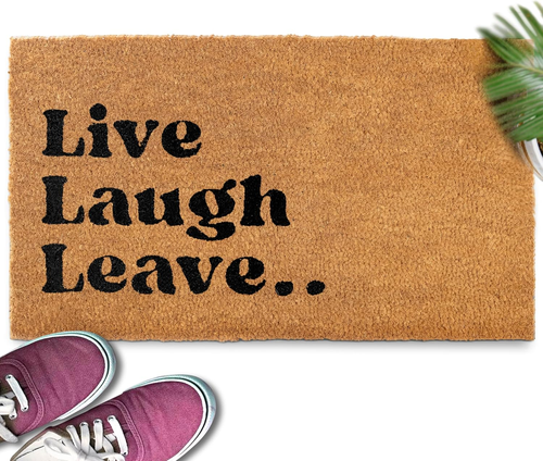 MAINEVENT Go Away Doormat 50X15 Inch, Large Welcome Mat for Front Door, Outdoor - Picture 9 of 15