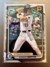 KONNOR GRIFFIN 2024 Bowman Draft #BD-22 1st Bowman Pittsburgh Pirates 
