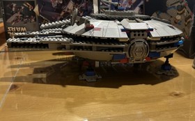 LEGO Star Wars 7190 Millennium Falcon Looks 100% Complete w/Manual  and Mini Fig