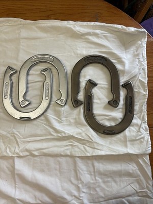 Eddie Bauer Forged Steel Horseshoes two pair