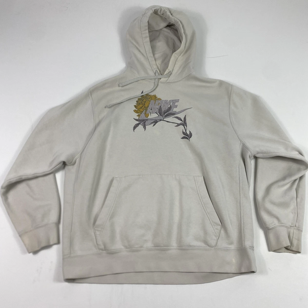 Sweat à Capuche Best Company – Noir, Coton, Floral – Taille S – Femme – Années 90
