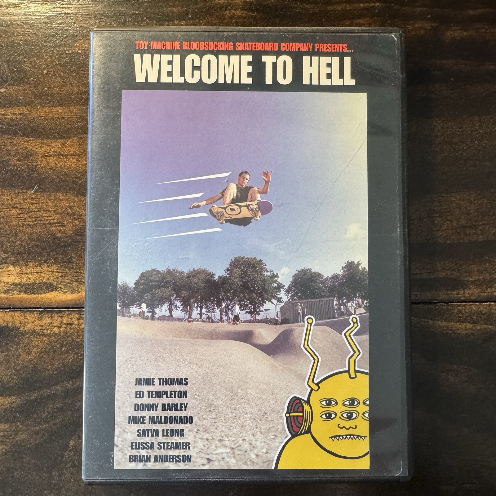 Toy Machine Welcome to Hell Skateboarding DVD Entertainment 2003 Rare Skate Mint