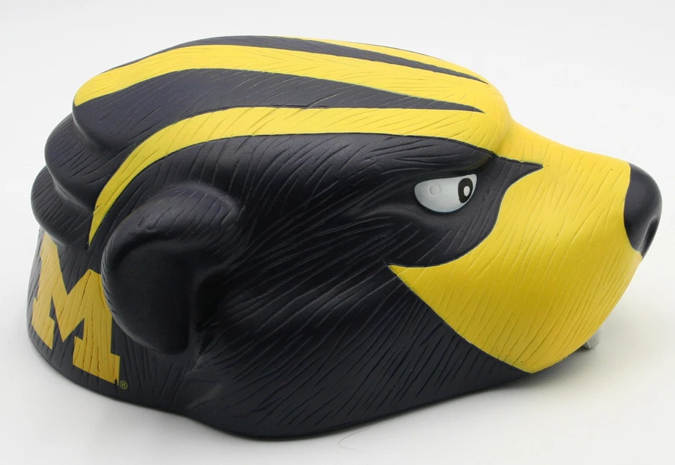 Starter Foamheads Wolverinehead NCAA University of Michigan Wolverine Foam Hat - Image 4 of 4