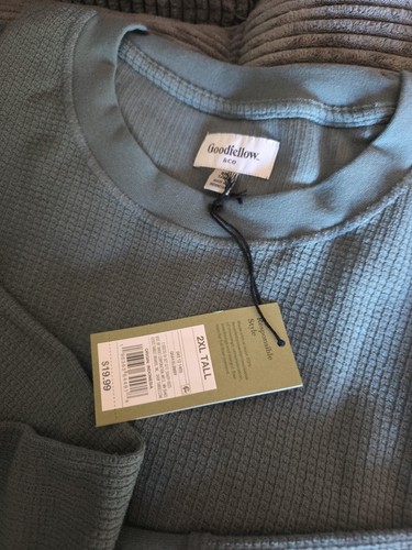 Herren Goodfellow & Co. Thermo Langarmshirt mit Rundhalsausschnitt - Größe 2xl Tall - Bild 2 von 4