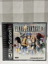 Final Fantasy IX Sony PlayStation 1 Black Label, Complete in Box