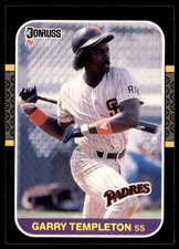 1987 Donruss #141 Garry Templeton Padres