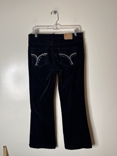 Bubblegum Y2K Corduroy Pants Womens Size 9 Bell Flare - Picture 11 of 14