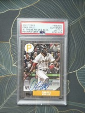2022 Topps Series 2 1987 Topps Baseball Autograph Oneil Cruz #87BA-OC Black /199