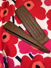 Rubber Door Wedges - Brown, Pack of 2 — photo 3