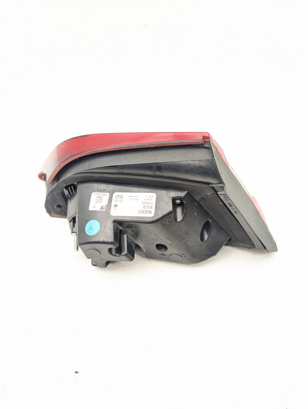 14-20 Maserati Quattroporte SQ4 M156 Right Side Inner Tail Light Lamp
