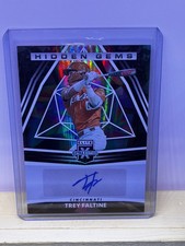 2022 Panini Elite Extra Edition Hidden Gems Black Signatures/AUTO Trey Faltine