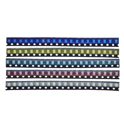 Convenient 1206 LED Light Assortment Kit 100pcs Red White Green Blue Yellow - Picture 12 of 15