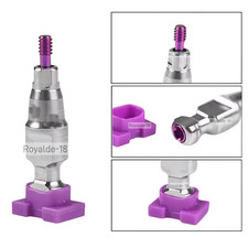 Dental RC Close Tray Transfer Impression Coping Purple Caps Fits
