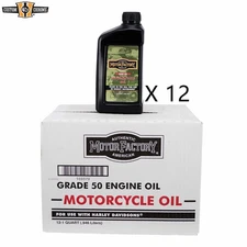 12 Bottles Motor Factory SAE Motorcycle Oil Sae 50 Engn Oil