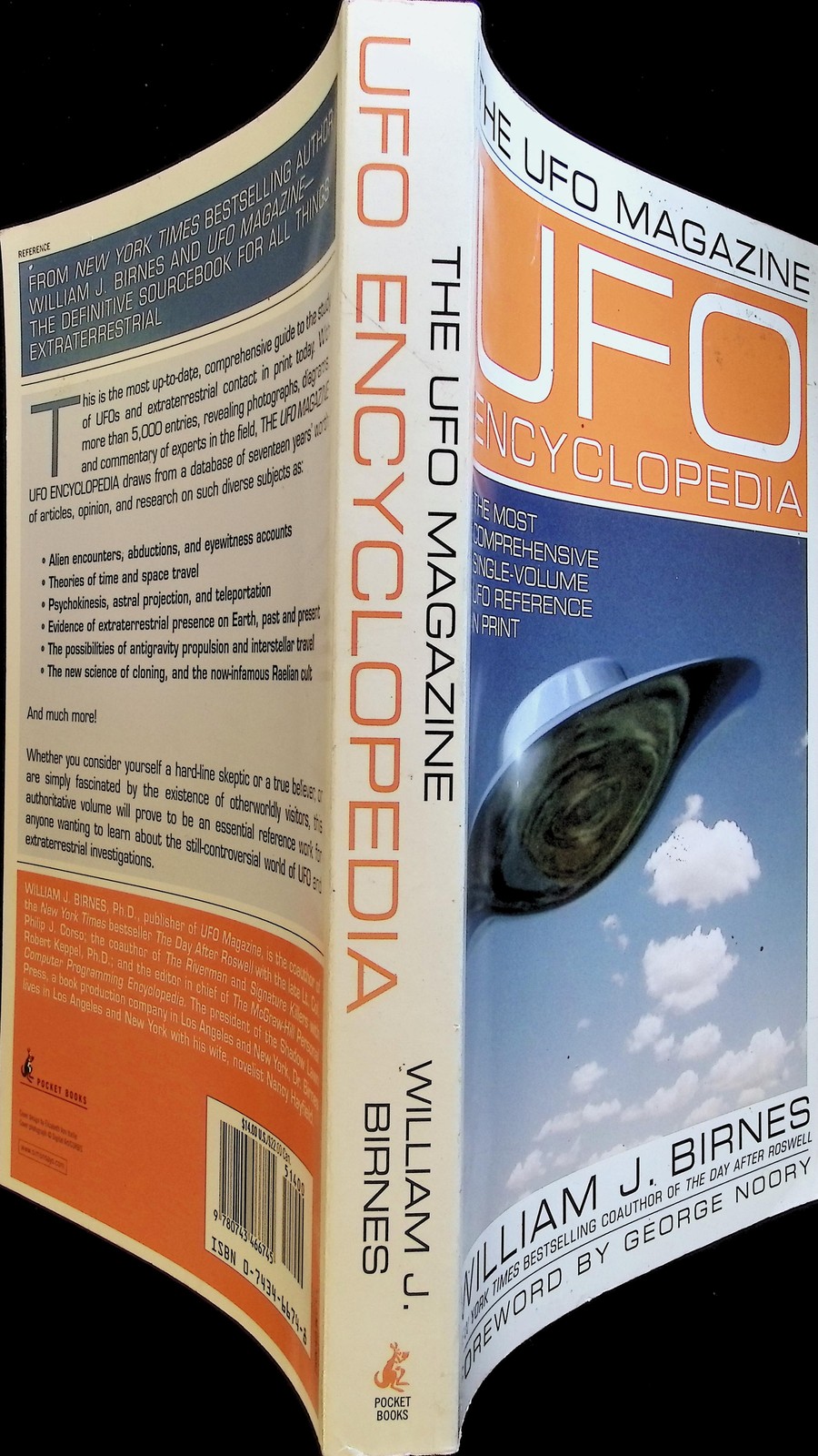 UFO Magazine Encyclopedia Birnes Comprehensive Reference Paperback FIRST EDITION