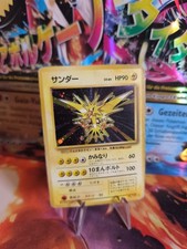 Pokemon Card Card Zapdos Expansion Base Set 1996 Rare Holo Wotc Japanese Exc