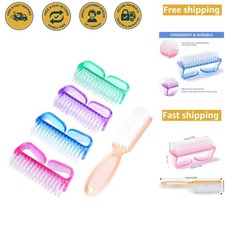 Multicolor Nail Brush Set - Gentle Cleaning for Hands Feet 5 Pack
