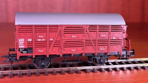 PIKO 54869 Verschlagwagen V23 mit Bremserhaus DB Epoche III H0 | Zustand: Gebraucht