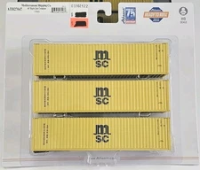 ATH27047 Athearn MSC 40' Containers