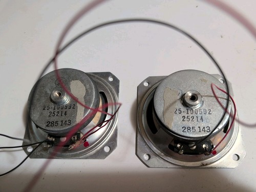 Vintage Pair of Bose 501 Speaker Tweeters Working W Wiring Ad 2