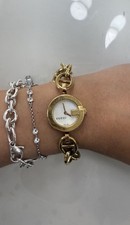Vintage Gucci G Ladies Gold Tone Bracelet Watch – Swiss Made