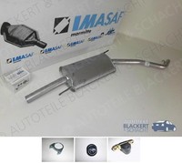 Imasaf ESD Auspuff Endtopf für VW T4 2.0 + 2.5 + 1.9 D + 1.9TD + 2.4D 1990-1995