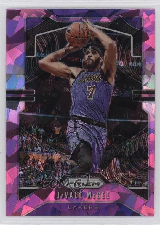 2019-20 Panini Prizm Pink Ice Prizm JaVale McGee #225 3o2
