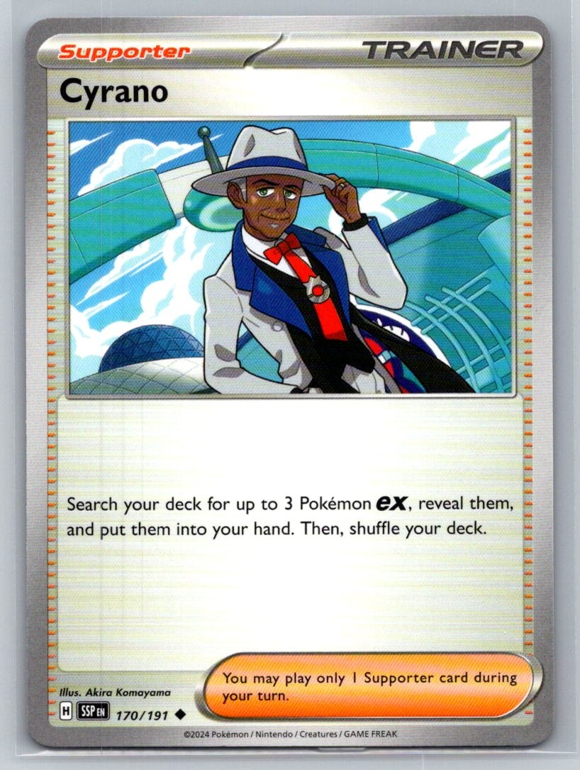 Cyrano #170/191 SV08: Surging Sparks Uncommon - Pokemon Cards G31