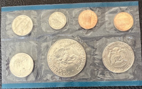 1974 Uncirculated Coin Set U.S Mint Original Government Envelope - Picture 5 of 5