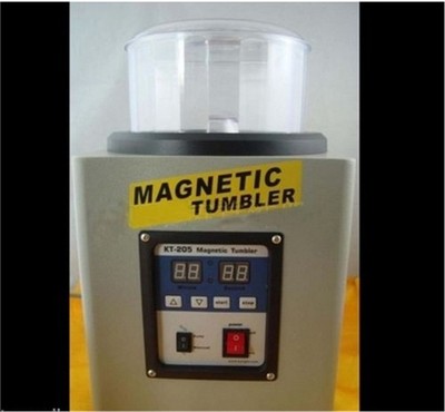 21Cm T205 Polisher KT205 Big Capacity Magnetic Tumbler Variable Speed pg