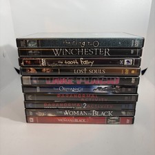 Horror DVD Bundle Lot Of 10 Movies - Nice Collection Of DVDs Scary Thriller