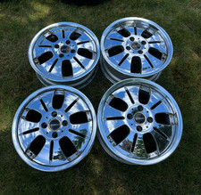 15 Ssr Fellini Ld5 Chrome 4x100 3-piece Wheels Rims Jdm Advan Bbs Work Weds 15 Ssr Fellini Ld5 Chrome 4x100 3-piece Wheels Rims Jdm Advan Bbs Work Weds