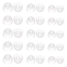 15 Pairs Silicone Ear Bud Pieces Earbuds Ear Tips Ear Bud Covers S/M/L Sizes ...