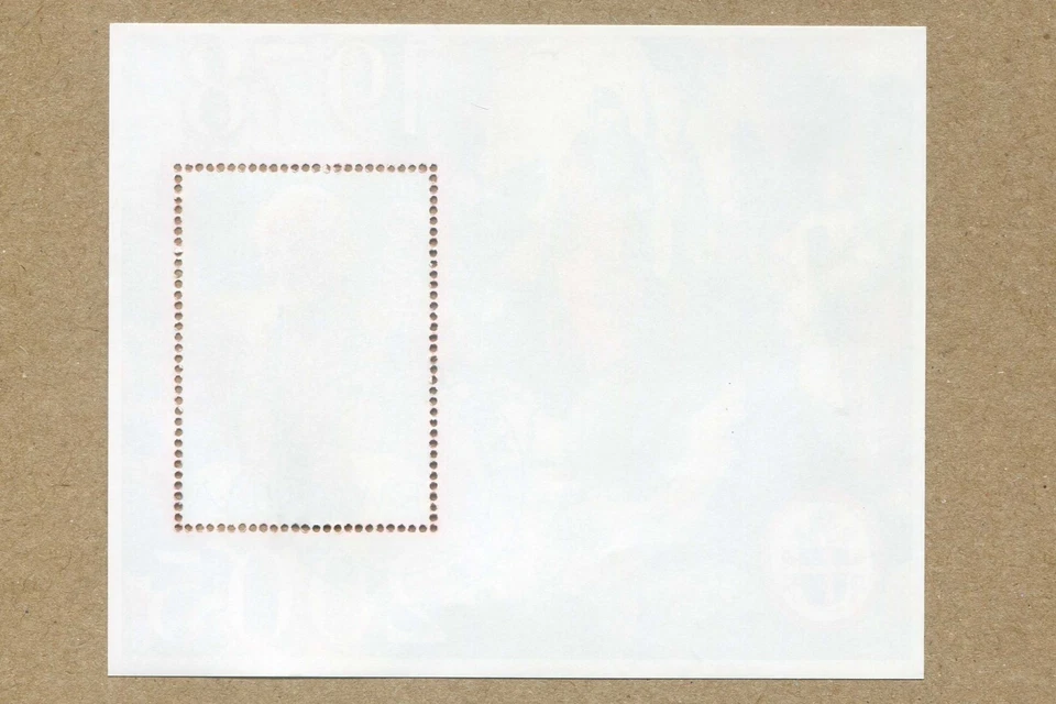 RWANDA, 1978/2005 JOHN PAUL II Single 14000F Stamp MINISHEET #B26 - Image 2 of 2