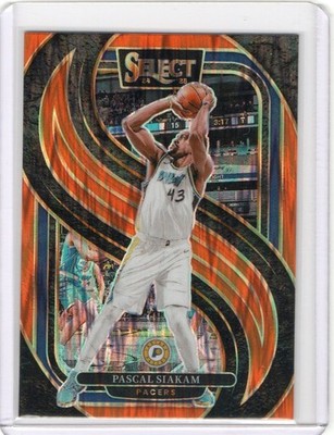 2024-25 Panini Select Pascal Siakam #113 Organge Shimmer Prizm Pacers
