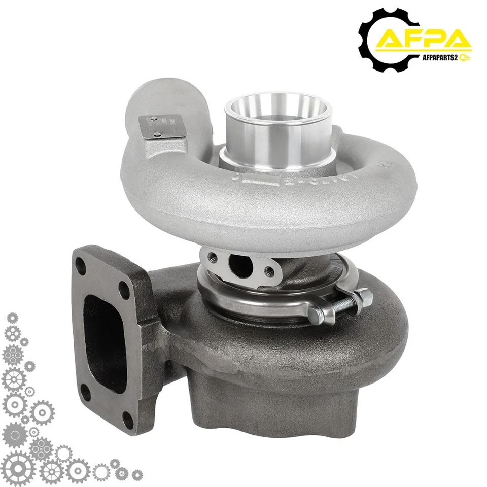 Turbocompresor TD06H-14C para excavadora Caterpillar CAT E200B EL200B S6KT Foto 3 de 4