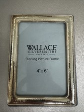 Wallace Silversmiths 925 Sterling Italienischer Bilderrahmen 6x4